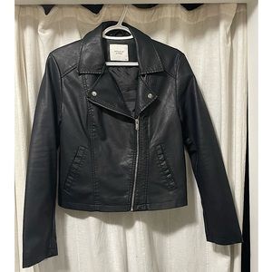 ONLY - Jacqueline de Yong - Simba faux leather moto jacket